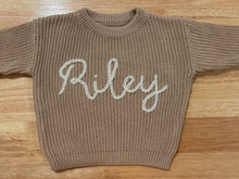 Load image into Gallery viewer, Custom Knit Toddler Sweatshirt
